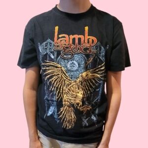 Lamb of God Heavy Metal Band Graphic T-Shirt (L)